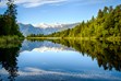 Lake Matheson, New Zealand, Reflections Photography