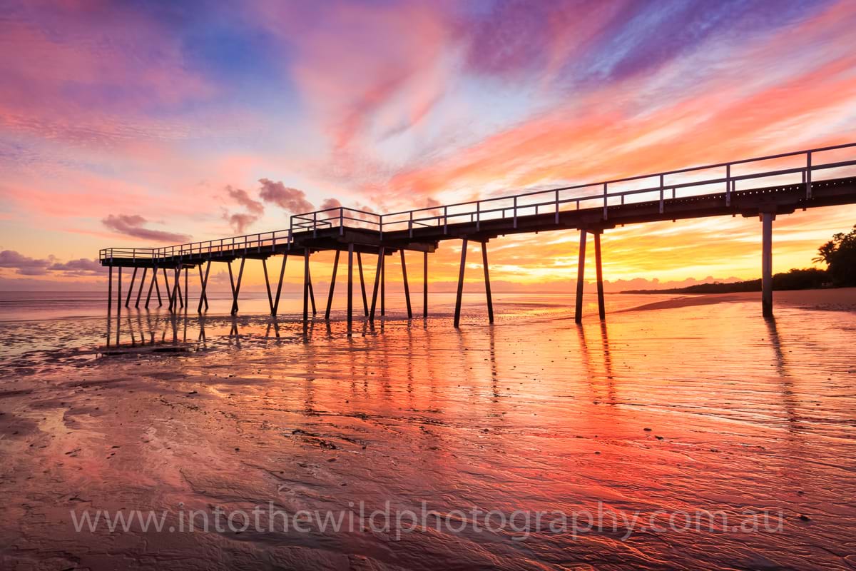 Scarness Jetty, Hervey Bay, Sunrise