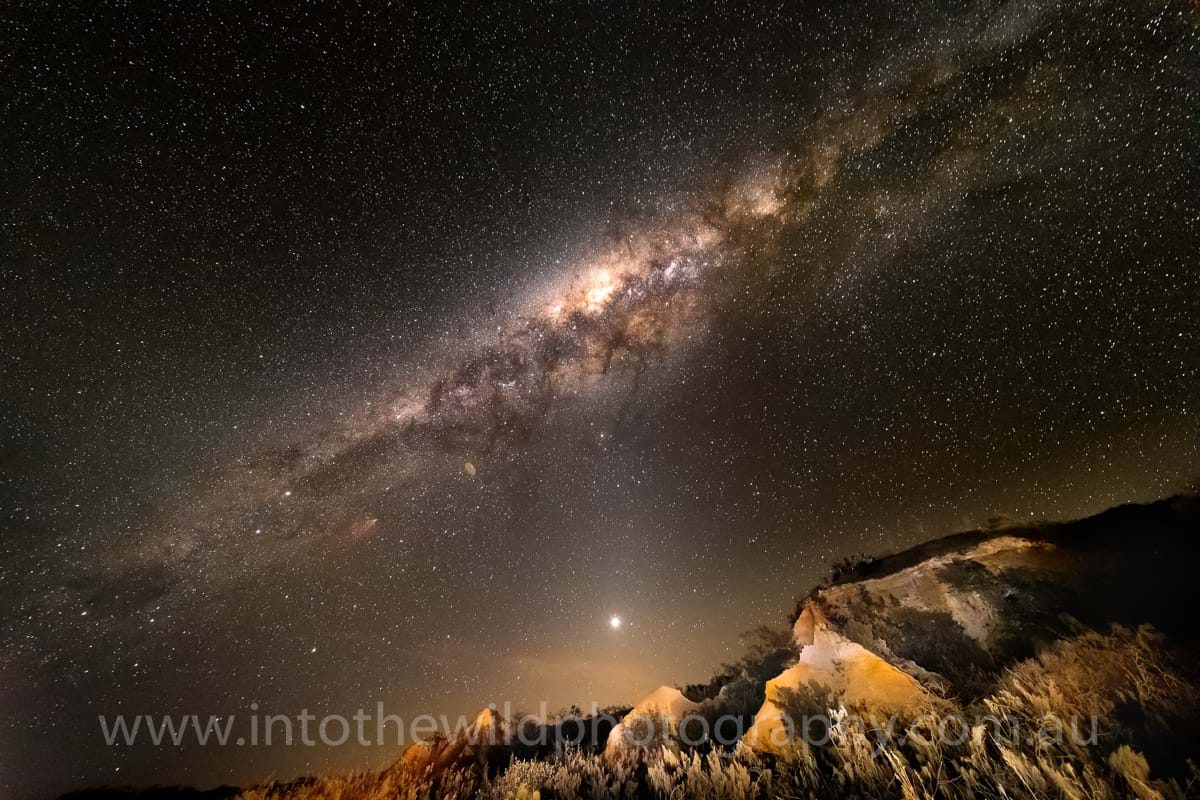 Milky way, Pinnacles, Kgari